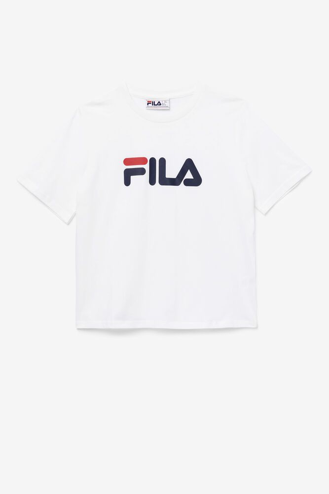 Fila T-Shirt Womens White - Miss Eagle - Philippines 9780213-TH